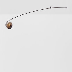 Fiddlehead Cantilever (Bronze/Smoke) | Lámparas de techo | Roll & Hill
