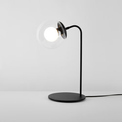 Modo Desk Lamp (Black/Clear) | Lampade tavolo | Roll & Hill