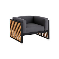 DNA Teak Lounge Chair | Armchairs | GANDIABLASCO