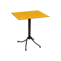 Ariane | Zweifarbiger Tisch 60 x 70 cm | Bistrotische | FERMOB