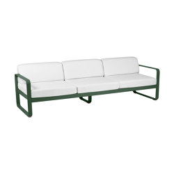 Bellevie | 3-Seater Sofa  – Off-White Cushions | Sofás | FERMOB