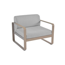 Bellevie | Armchair – Flannel Grey Cushions | Sillones | FERMOB