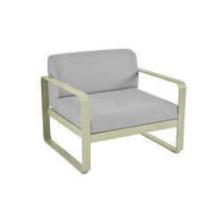 Bellevie | Armchair – Flannel Grey Cushions | Poltrone | FERMOB