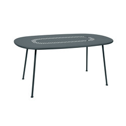 Lorette | Oval Table 160 x 90 cm | Mesas comedor | FERMOB