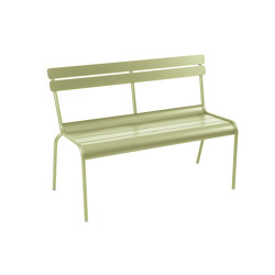 Luxembourg | 2/3-Seater Bench with backrest | Panche | FERMOB