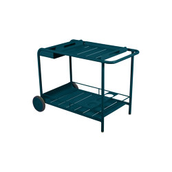 Luxembourg | Side Table / Bar With Wheels | Carritos | FERMOB