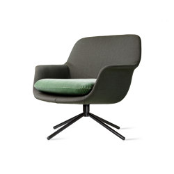Smile Lounge Low Back Metal Base | Sillones | ICONS OF DENMARK