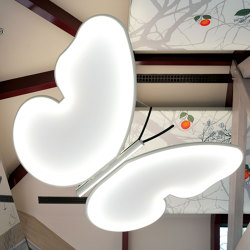 Lighting Designers | Barrisol Butterfly Lamp® by Chantal Thomass | Suspended lights | BARRISOL