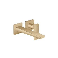 hansgrohe Metropol Single lever basin mixer with lever handle for concealed installation with spout 225 mm wall-mounted | Wash basin taps | Hansgrohe