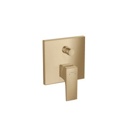 hansgrohe Single lever bath mixer with lever handle for concealed installation with security combination | Robinetterie pour baignoire | Hansgrohe