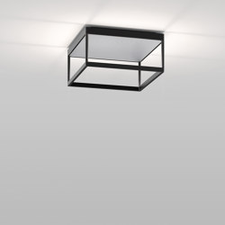 REFLEX² M 150 black | pyramid structure silver | Plafonniers | serien.lighting