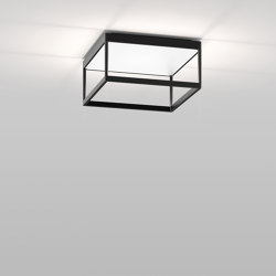 REFLEX² M 150 schwarz | Pyramidenstruktur weiß | Deckenleuchten | serien.lighting