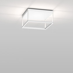 REFLEX² M 150 weiß | Pyramidenstruktur weiß | Deckenleuchten | serien.lighting