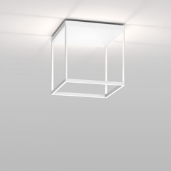 REFLEX² M 300 weiß | Pyramidenstruktur weiß | Deckenleuchten | serien.lighting