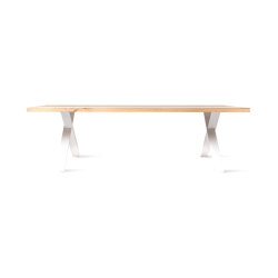 Achille dining table white X base |  | Vincent Sheppard