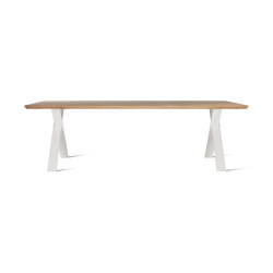 Albert dining table white X base |  | Vincent Sheppard