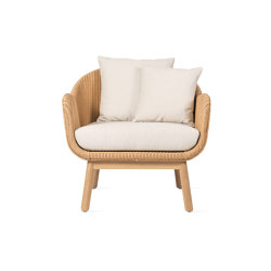 Alex lounge chair oak base | Sessel | Vincent Sheppard