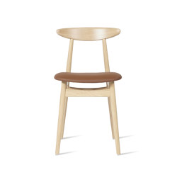Atelier N/7 Teo oak dining chair upholstered | Sillas | Vincent Sheppard