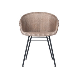 Avril dining chair steel A base | Sillas | Vincent Sheppard