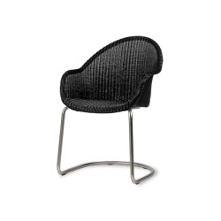 Avril HB dining chair matt cantilever base | Sillas | Vincent Sheppard