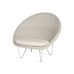 Gipsy cocoon stainless steel base | Armchairs | Vincent Sheppard