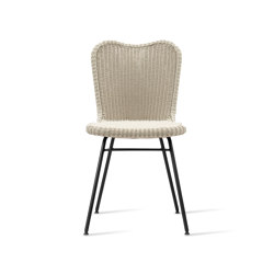 Lena dining chair steel a base | Stühle | Vincent Sheppard