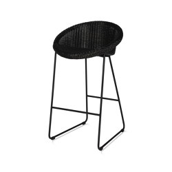 Joe counter stool black sled base | Counter stools | Vincent Sheppard