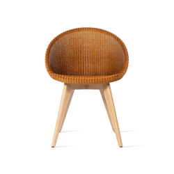 Joe dining chair oak base | Sillas | Vincent Sheppard