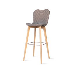 Lily bar stool oak base | Bar stools | Vincent Sheppard