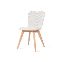 Lily dining chair oak base | Chaises | Vincent Sheppard