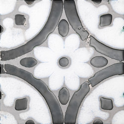 Flora Tiles | Petunia White Musk | Ceramic tiles | Devon&Devon