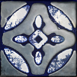 Flora Tiles | Primrose  Blue Spring | Ceramic tiles | Devon&Devon