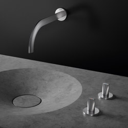 Atrio Icon 3D 3-hole wall-mount basin mixer | Wash basin taps | GROHE