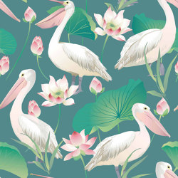 Pelican Pond | Wall coverings / wallpapers | GMM