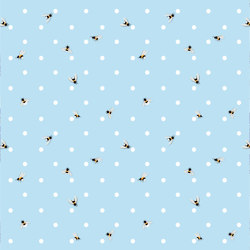 Abeille À Polka | Wall coverings / wallpapers | GMM