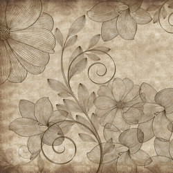 Old Flowers 02 | Wall coverings / wallpapers | INSTABILELAB