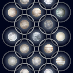Planetas | Blue Grey Rectangle | Alfombras / Alfombras de diseño | moooi carpets