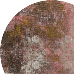 Quiet | Erosion Rosegold Round | Tapis / Tapis de designers | moooi carpets