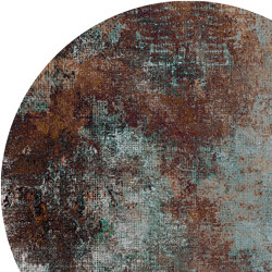 Quiet | Erosion Rust Round | Alfombras / Alfombras de diseño | moooi carpets