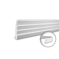 Interior mouldings - Cornice moulding Profhome 150142F | Listones | e-Delux