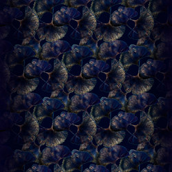 Ginko | Leaf Blue Rectangle