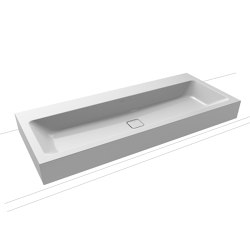 Cono countertop double washbasin manhattan | Wash basins | Kaldewei