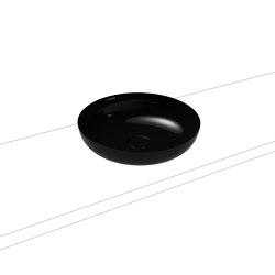 Miena washbowl washbasin black (round) | Wash basins | Kaldewei