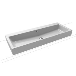 Puro countertop double washbasin manhattan | Lavabi | Kaldewei