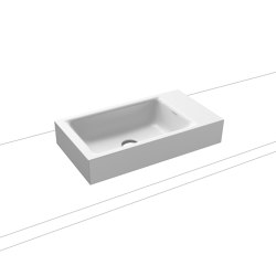 Puro countertop handbasin alpine white matt | Wash basins | Kaldewei