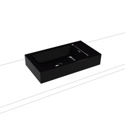 Puro countertop handbasin black | Lavabi | Kaldewei