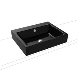 Puro countertop washbasin 120 mm black | Lavabi | Kaldewei
