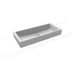 Puro S countertop washbasin 120 mm manhattan | Wash basins | Kaldewei