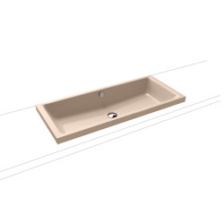 Puro S countertop washbasin 40mm bahamabeige | Wash basins | Kaldewei