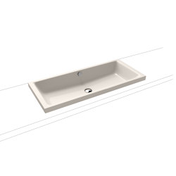 Puro S countertop washbasin 40mm pergamon | Wash basins | Kaldewei